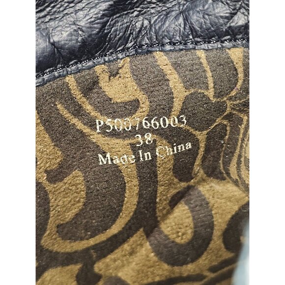 Fly London Women's Brown Suede Leather Fringe Wedge Ankle Booties Size 7.5 2188 - Picture 8 of 16